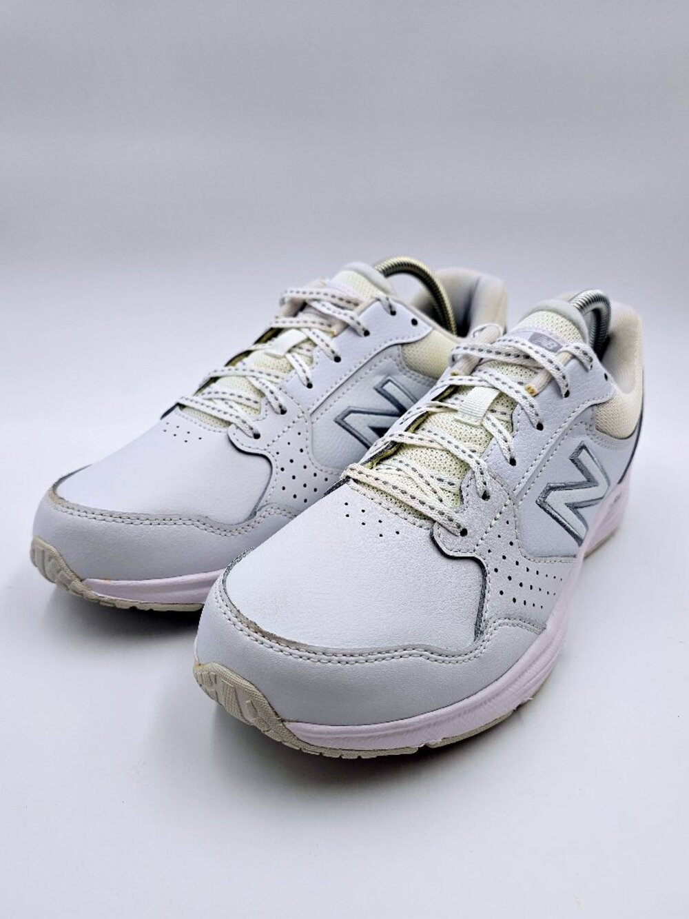 New Balance 411 V1 WA411LW1 White Running Shoes Sneakers Unisex Size W 9.5- M 8